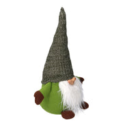 Green fabric gnome cm16x14h36