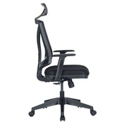 Bella office armchair in black