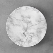 Marmory white dinner plate Ø 21 cm