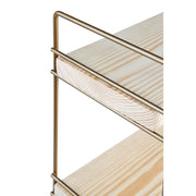 Hobby shelf 3 shelves 40x13x40 bronze ASZ1572