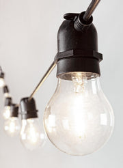 Outdoor chain lights Bright 10 Transparent LEDs 8,4m