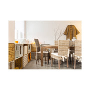 Outdoor chair in Luzia Mahogany 48x59x h104 cm