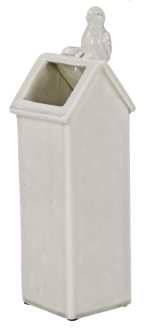 Large bird house vase dc-1026 cm. 13 x 13 h 43