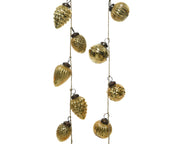 Glass Garland 2pcs L 6 x W 6 x H 120 cm