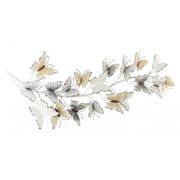 MARIPOSA vintage style decorative wall accessory with butterflies 101h cm