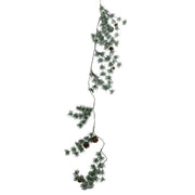 Garland with pine cones cm24x0155x8