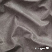 Chicago 3 seater reclining sofa silver gray Ranger 10