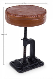Charleston Round Stool Cod.0746158