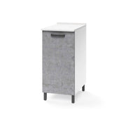 Base cabinet for concrete gray kitchen 1 door Cm 30x50xH 85