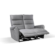 2-Seater Reclining Sofa with 2 Electric Recliners - 135cm x 98cm x 109cm
