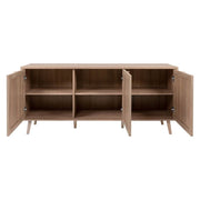 Bali 51A sideboard 3 wicker effect doors