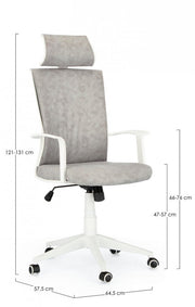 Gordon gray office armchair