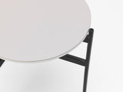 Coffee table with ceramic top 40x40x45h cm