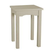 Nantes display table in gray wood