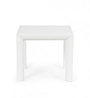 Cruise white aluminum coffee table garden furniture