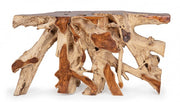 Lisandra natural wood console 150x45 cm