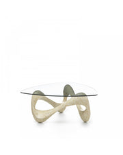 Coffee table 100 x 100 - Transparent - Tetris