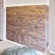 6-Door Wardrobe with 2 Drawers in Oak - 200cm x 40cm x 180cm