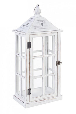 4x Lantern Wood White 55H