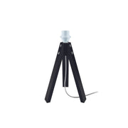 Deco MDL3042 black wood tripod table lamp