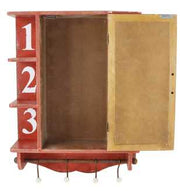 Red wall unit ea-6271 cm. 46 x 17.5 h 61