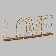 LOVE Copper Brown Micro LED 36cm Warm white