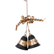Gold and black metal bell cm23x15h6
