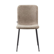 Beige Fabric Patrug Chair 83x56x43 cm