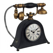 Charles telephone table iron clock