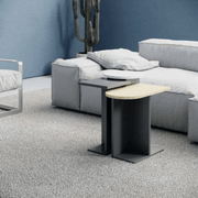 Tris coffee table Mund anthracite oak and white