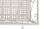 Emily classic rectangular metal coffee table