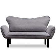 Gray Chatto 2 seater sofa with reclining armrests
