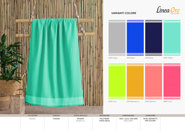 Royal Color Solid Color Beach Towel