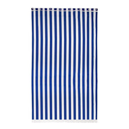 Awning for balcony blue and white stripes 140 x 300 cm
