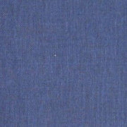 Chair cover edged with blue fiber