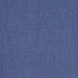 Chair cover edged with blue fiber