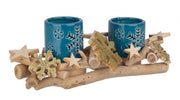 2x Idyllic Blue C Candles