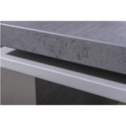 Desk with metal legs 170 x 80 x 74.5