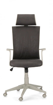 Gordon black fabric office armchair