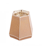 12x Copper Prism Shape Votive Candle