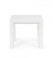 Cruise white aluminum coffee table garden furniture