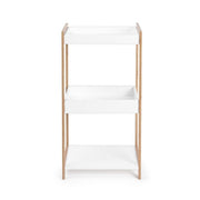 Bamboo shelf for objects 40x32x79,2h cm