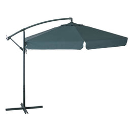 Side arm umbrella diameter 300 cm Green