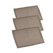 Tea towel set 3 pieces amelie dove gray cm50x70