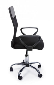 Office armchair with wheels adjustable height 94 - 104h