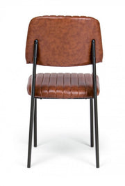 Nelly Dark Orange Vintage Chair 60x59x84-44h