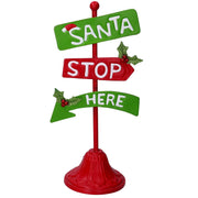 Multicolor Santa Claus metal sign cm19x13,5h39,5