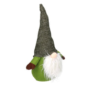 Green fabric gnome cm19x17h45