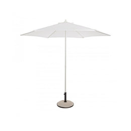 Delfi white Bizzotto outdoor umbrella 270 cm