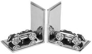 Pair of bookends w/car ki-0161 cm. 13 x 9 h 13